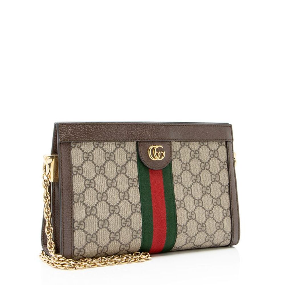 Gucci GG Supreme Ophidia Medium Chain Shoulder Bag - Picture 2 of 13